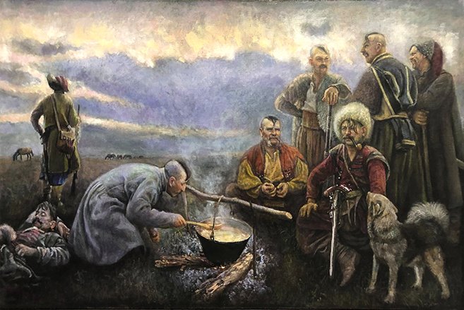 Козак не гордун, що дістав, те ковтнув